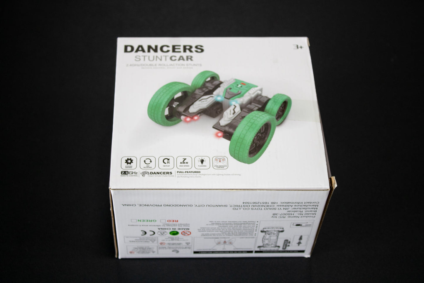 Auction for 1 Dancers Stunt Car Double Roll, Action Stunts Remote Control Stunt Car Series, Fancy Stunt Functions RC Car for Kids - 2Much Liquidators