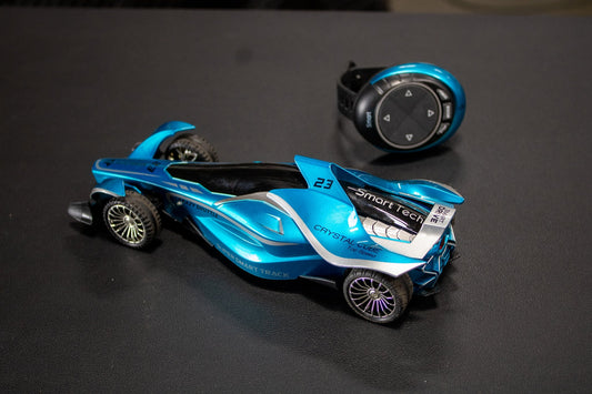 Auction for 1 Smart Voice Control Race Car, Turbo Racer, Kids Toy RC Car - 2Much Liquidators