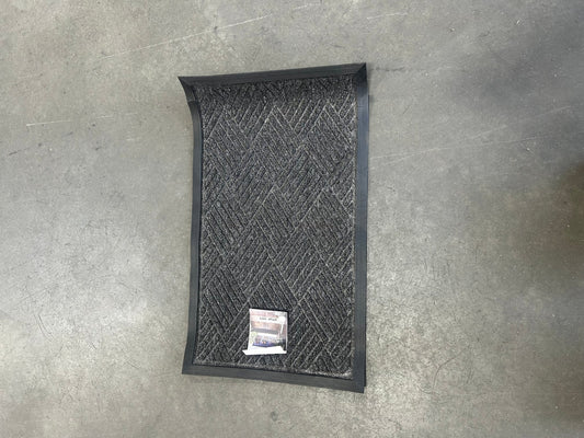Black 17”x29” Heavy Duty Outdoor / Indoor Floor Mat, Non slip, Dirt Tapping Entryway Rug - 2Much Liquidators