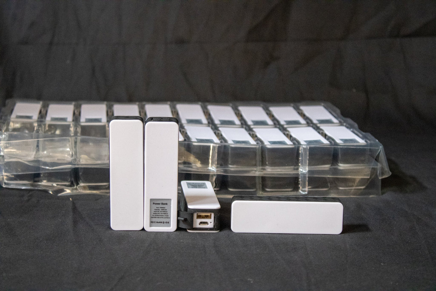 Mini Power Banks! Set of 20 | 2,200 mAh | One USB port, no charger included - 2Much Liquidators